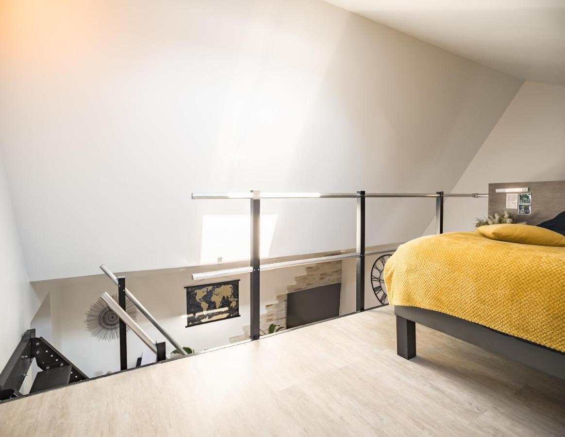 Loft Avec Jardin Et Parking Prive Apartment Troyes Luaran gambar