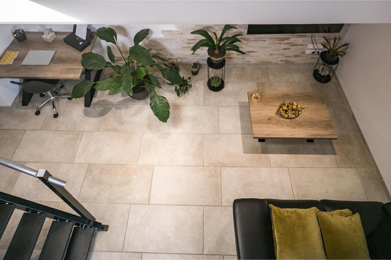 Loft Avec Jardin Et Parking Prive Apartment Troyes Luaran gambar