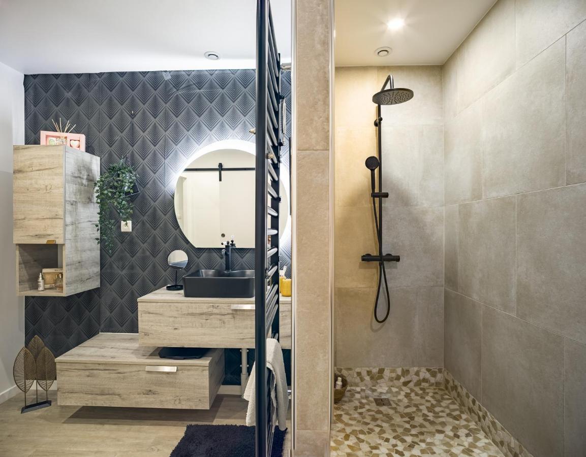 Loft Avec Jardin Et Parking Prive Apartment Troyes Luaran gambar